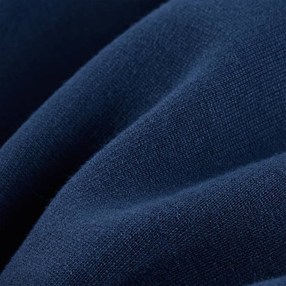 Kinderhose Mit Schwarzen Zierleisten Marineblau 104