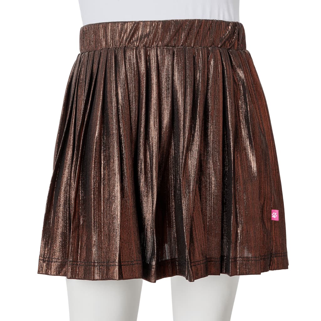 Kinderrock Mit Glitzer Cognac 92