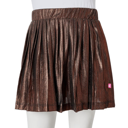 Kinderrock Mit Glitzer Cognac 92
