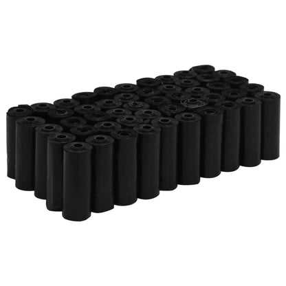 Hundekotbeutel 750 Stk. Schwarz 30X20 Cm Pe