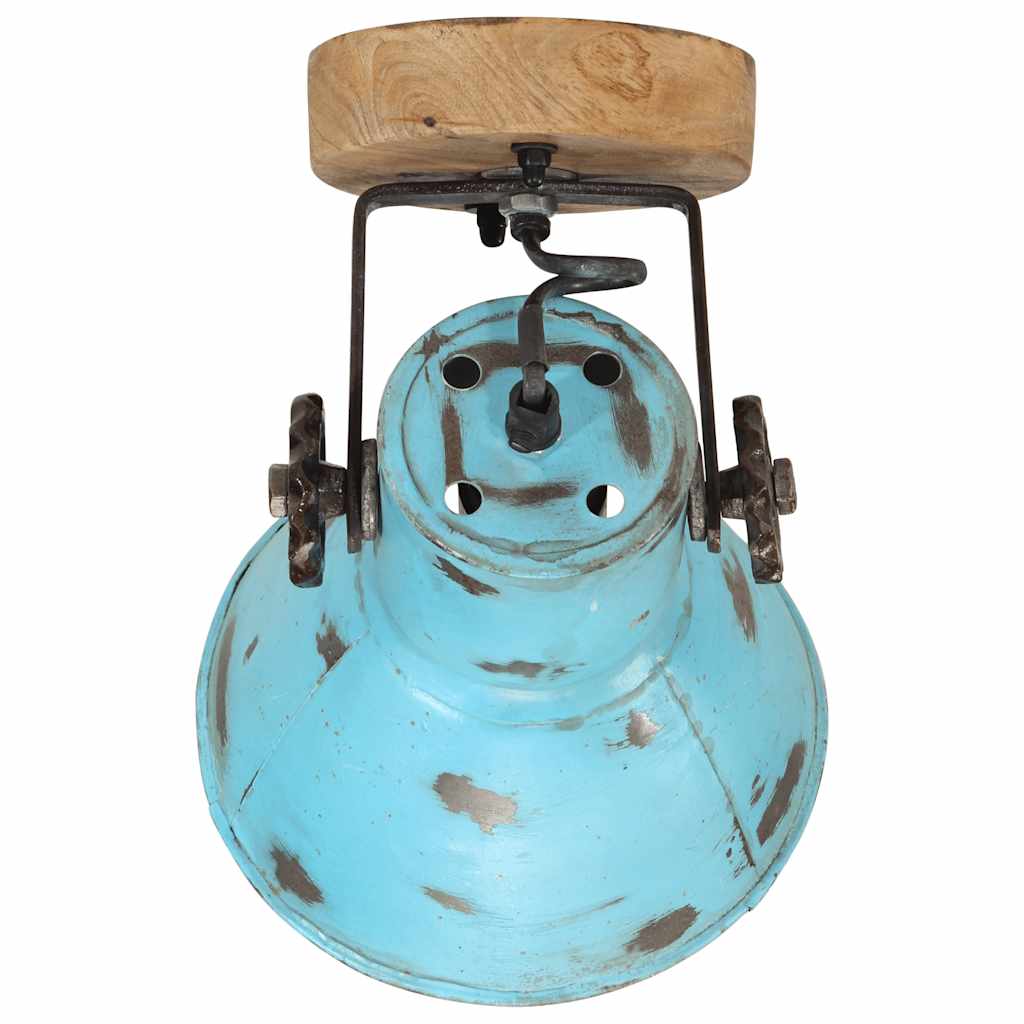 Wandleuchte 25 W 11,5X11,5X25 Cm E27 Blau