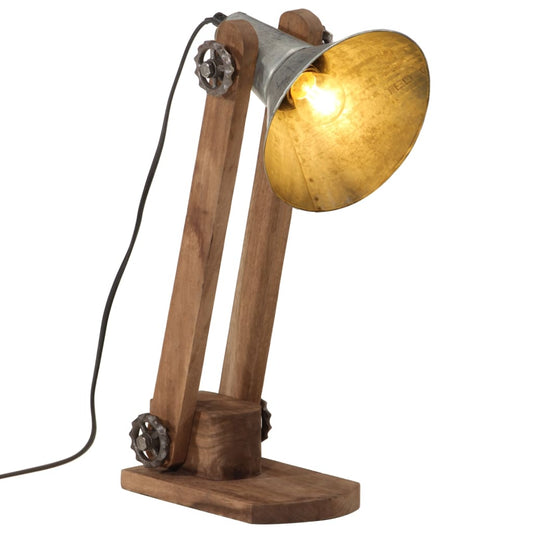 Schreibtischlampe 25 W Vintage-N 23X13X52 Cm E27 Silber