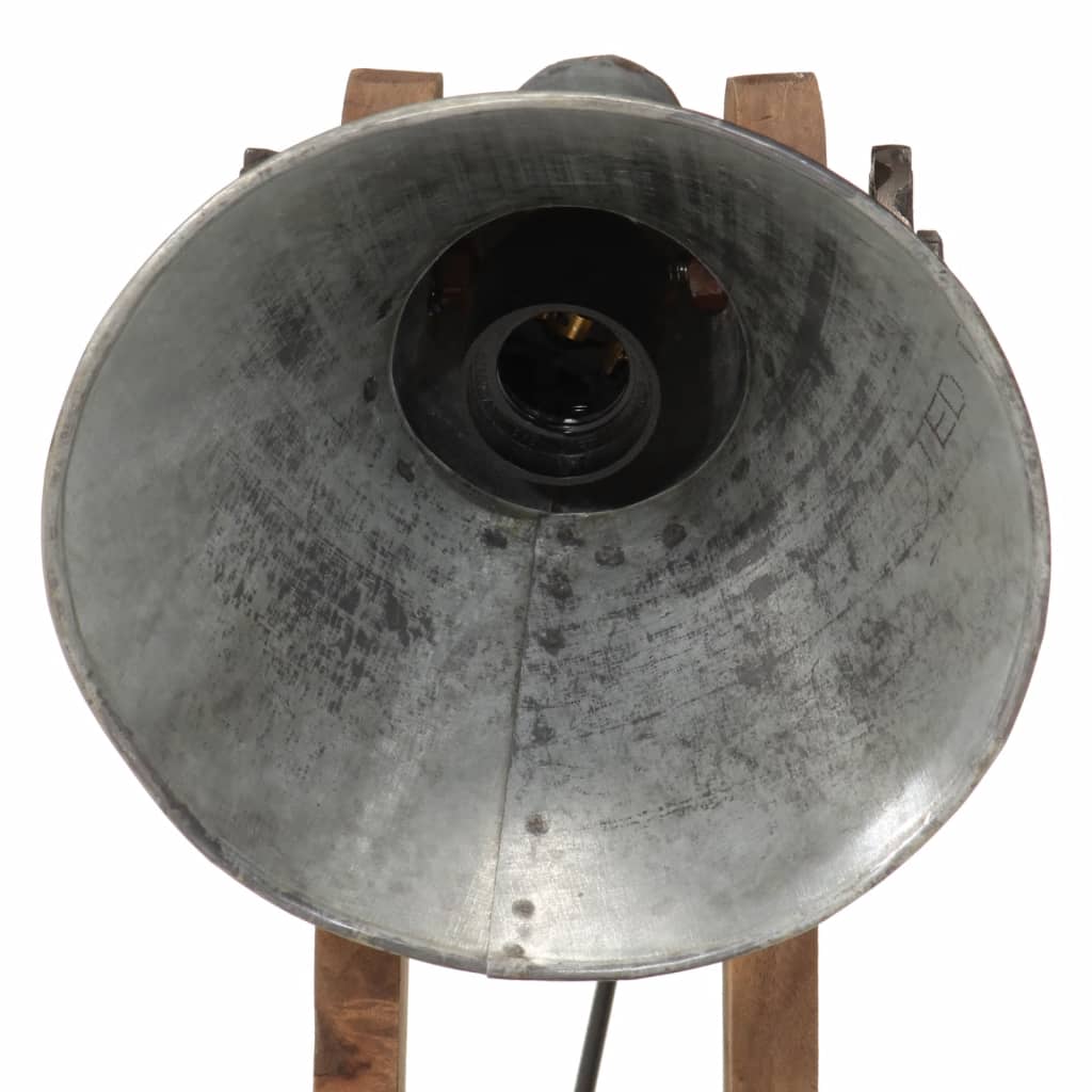 Schreibtischlampe 25 W Vintage-N 23X13X52 Cm E27 Silber