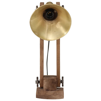 Schreibtischlampe 25 W Antik- 23X13X52 Cm E27 Messing