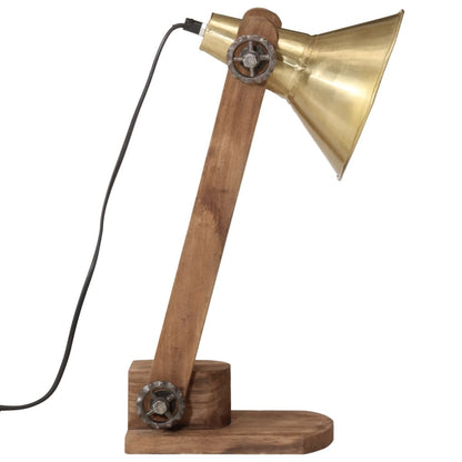 Schreibtischlampe 25 W Antik- 23X13X52 Cm E27 Messing