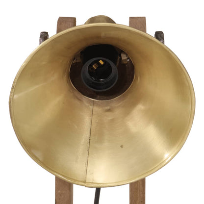 Schreibtischlampe 25 W Antik- 23X13X52 Cm E27 Messing