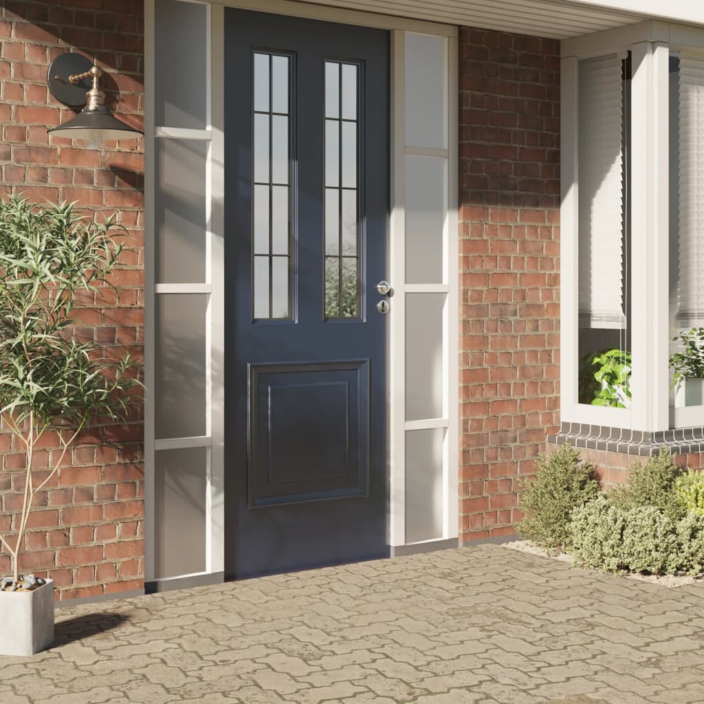 Fensterfolie Matt Grau 0,9X Pvc Grau Mattiert