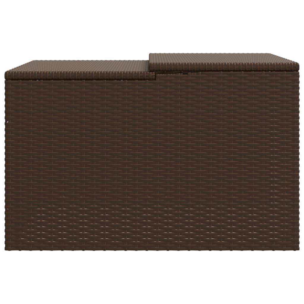 Mähroboter-Garage 86X90X52/57 Cm Poly Rattan