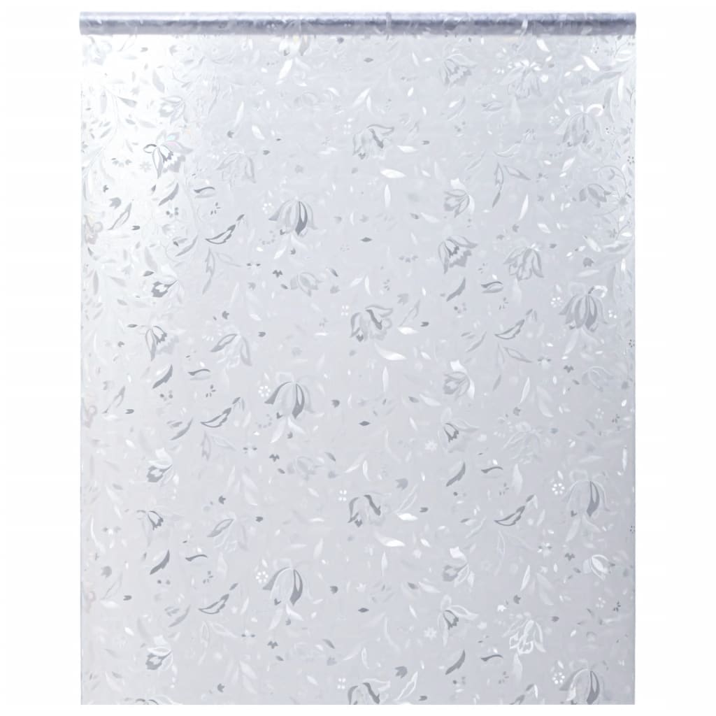 Fensterfolie Matt Blumenmuster 90X500 Cm Pvc Frosted Blume