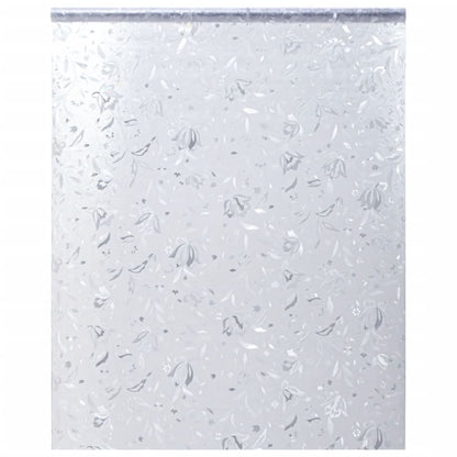 Fensterfolie Matt Blumenmuster 90X500 Cm Pvc Frosted Blume