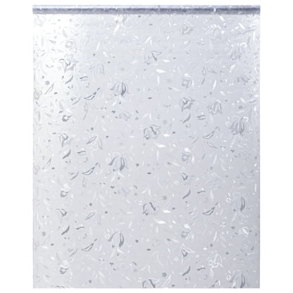 Fensterfolie Matt Blumenmuster 90X500 Cm Pvc Frosted Blume