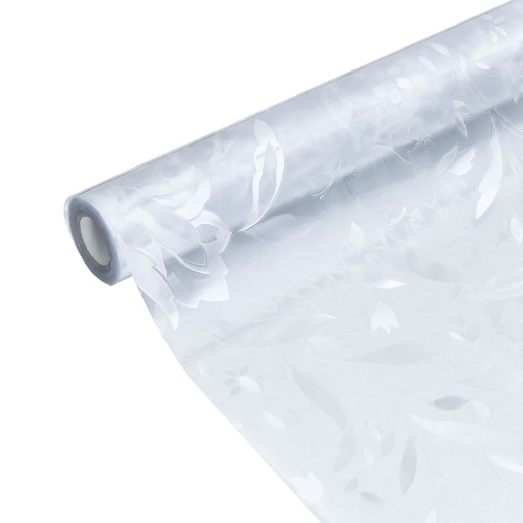 Fensterfolie Matt Blumenmuster 90X500 Cm Pvc Frosted Blume