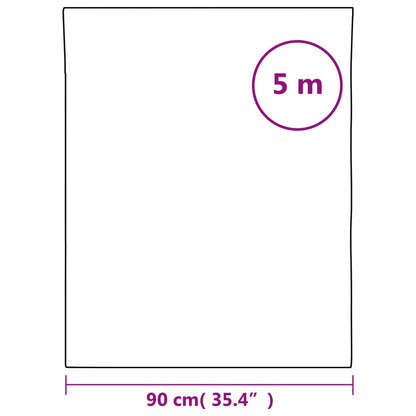 Fensterfolie Matt Blumenmuster 90X500 Cm Pvc Frosted Blume