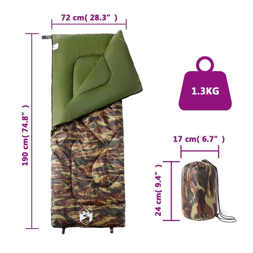 Schlafsack Für Erwachsene Camping 3 Jahreszeiten