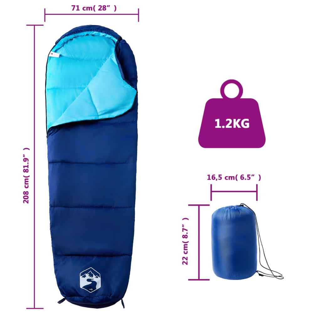 Mumienschlafsack Für Erwachsene Camping 3 Jahreszeiten