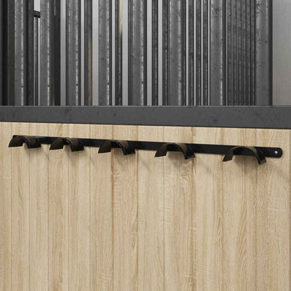 Trensenhalter Für 5 Trensen Schwarz Eisen