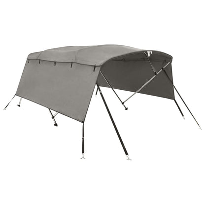 4-Bow Bimini-Top Mit Seitenteilen Anthrazit Grau