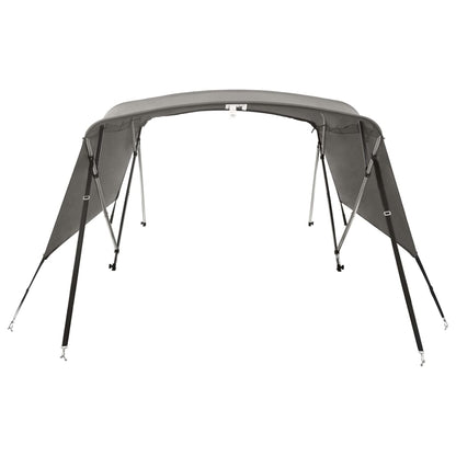 4-Bow Bimini-Top Mit Seitenteilen Anthrazit Grau