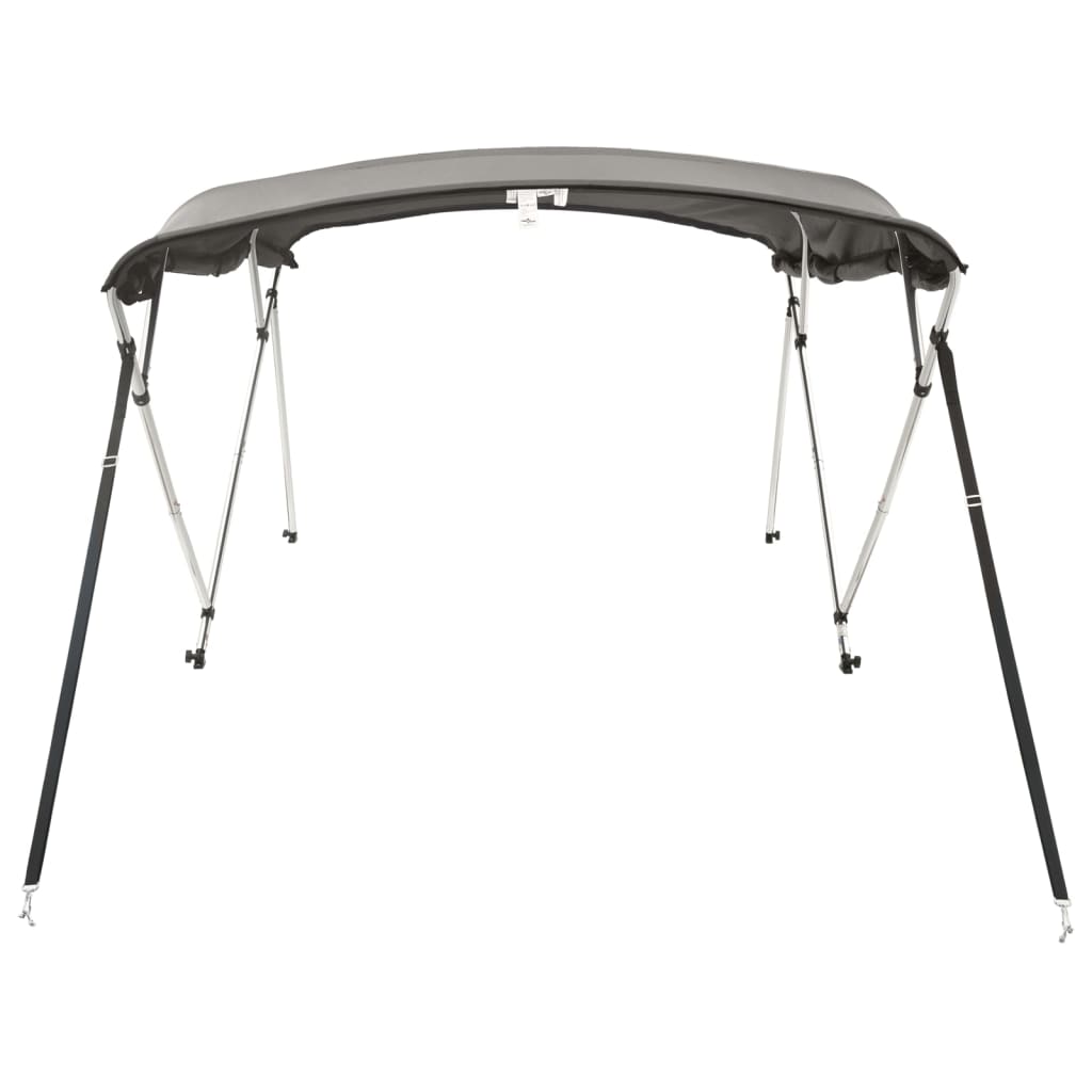 4-Bow Bimini-Top Mit Seitenteilen Anthrazit Grau