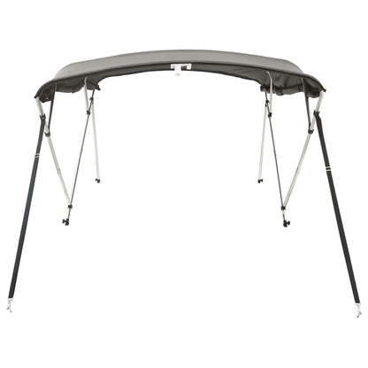 4-Bow Bimini-Top Mit Seitenteilen Anthrazit Grau