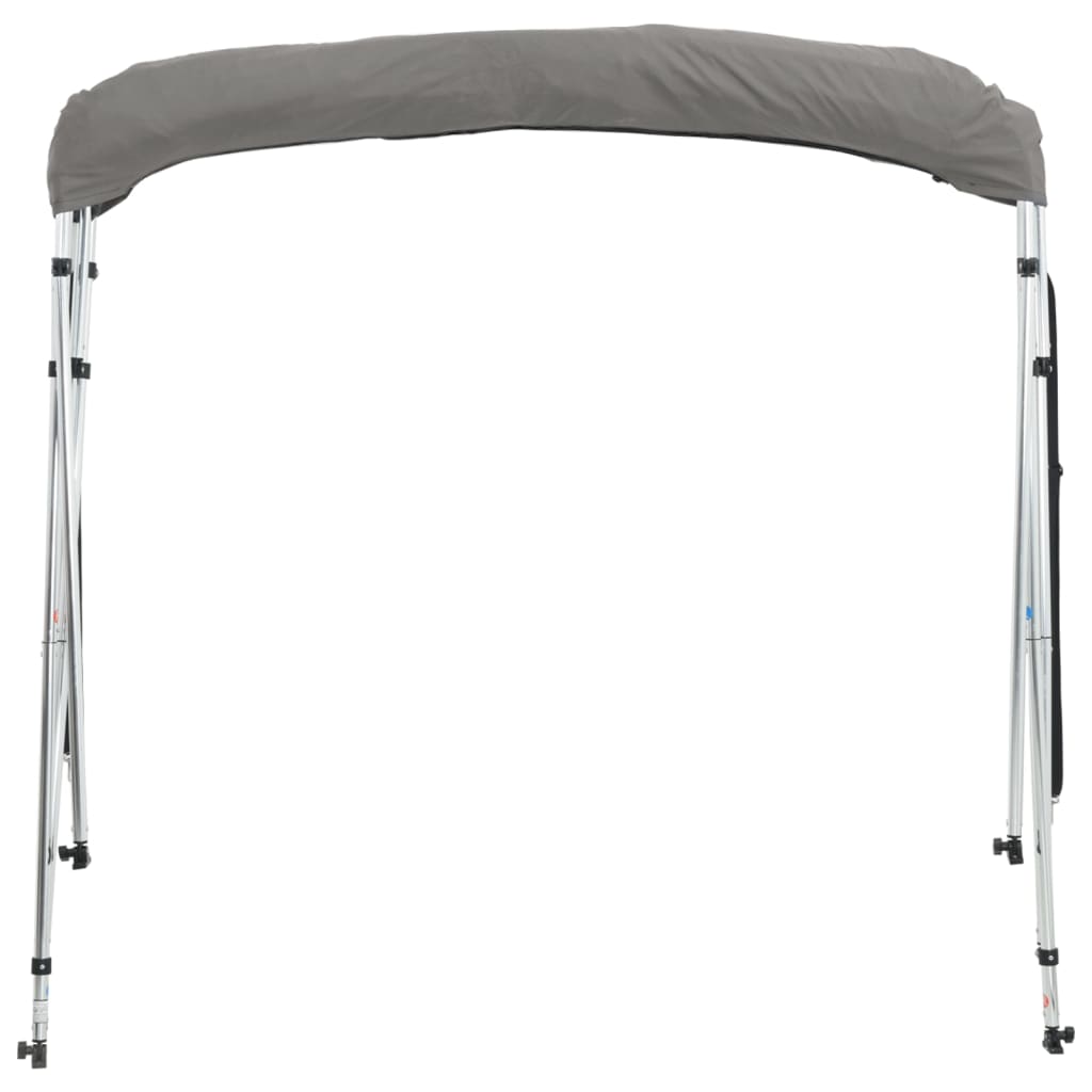 4-Bow Bimini-Top Mit Seitenteilen Anthrazit Grau