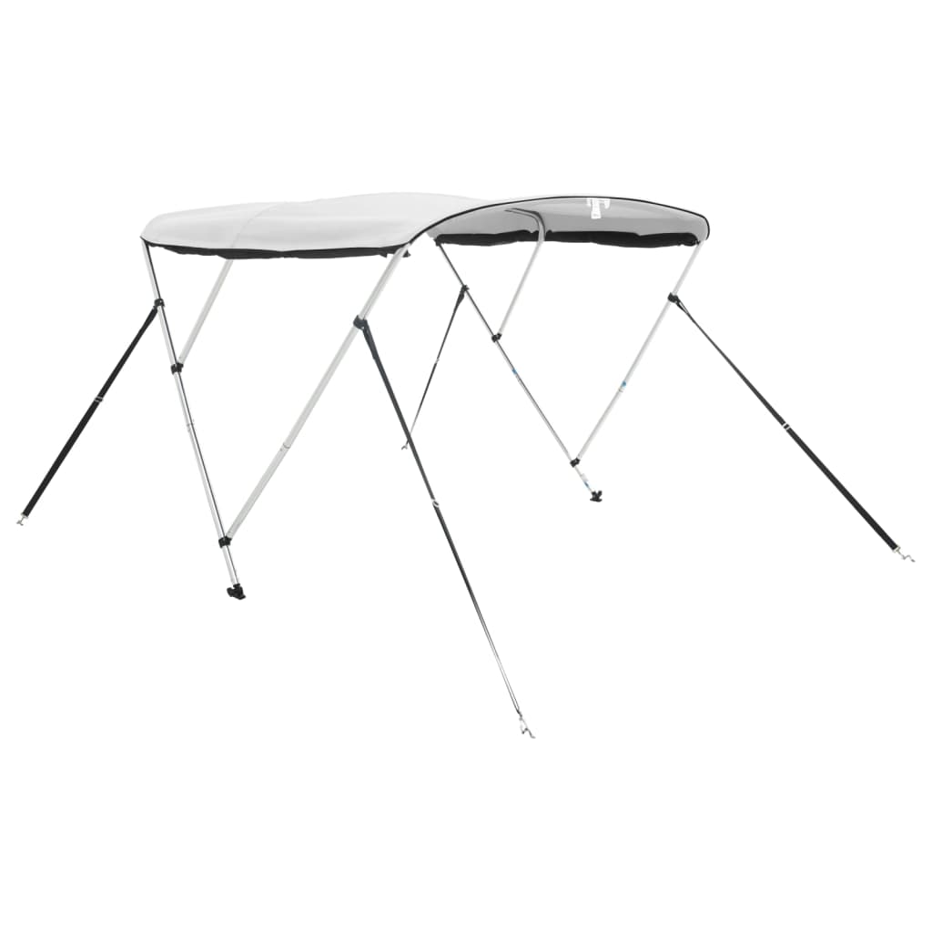 3-Bow Bimini-Top Mit Mesh-Seitenteilen Weiß