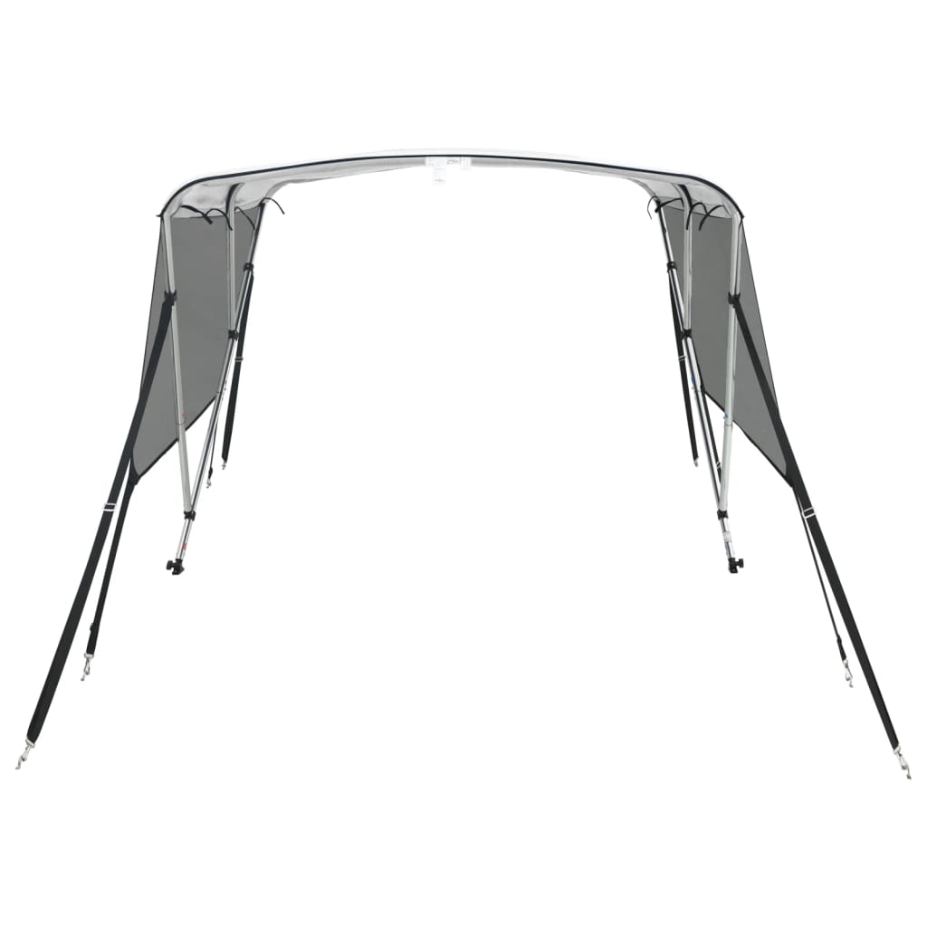 3-Bow Bimini-Top Mit Mesh-Seitenteilen Weiß