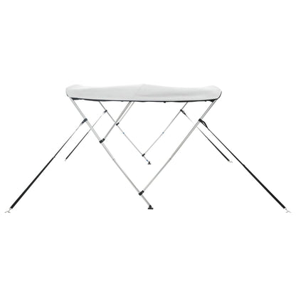 3-Bow Bimini-Top Mit Mesh-Seitenteilen Weiß