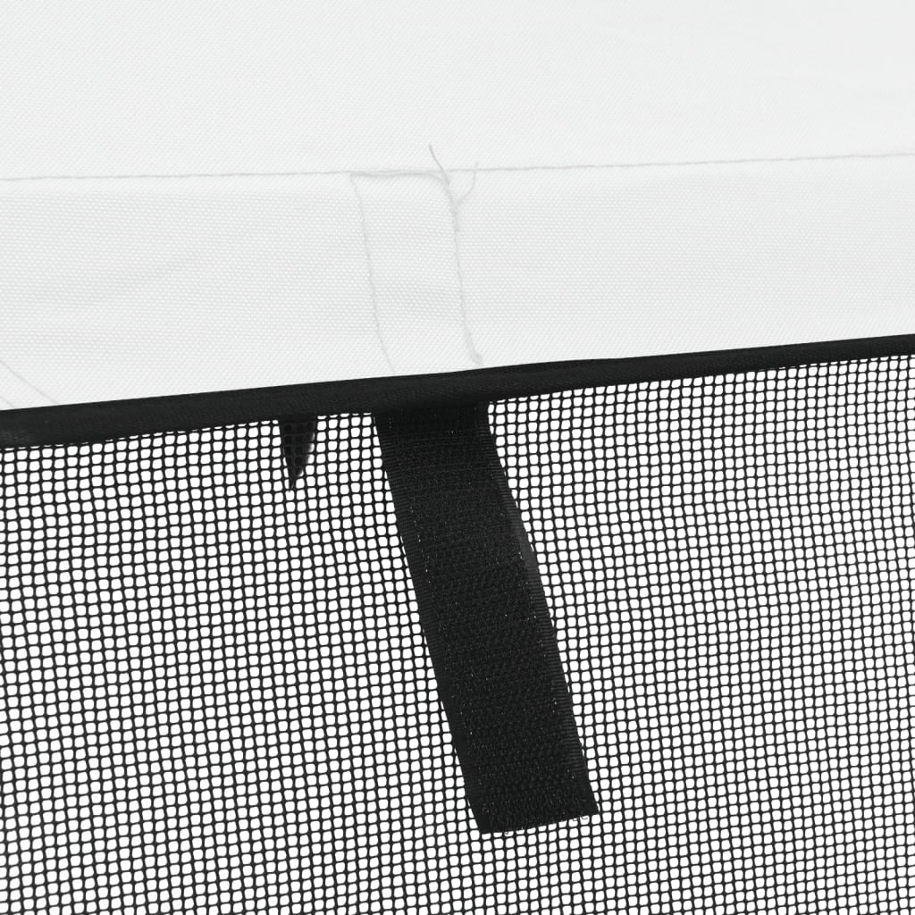 3-Bow Bimini-Top Mit Mesh-Seitenteilen Weiß