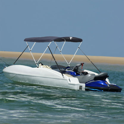 4-Bow Bimini-Top Mit Mesh-Seitenteilen Blau