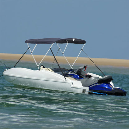 4-Bow Bimini-Top Mit Mesh-Seitenteilen Blau