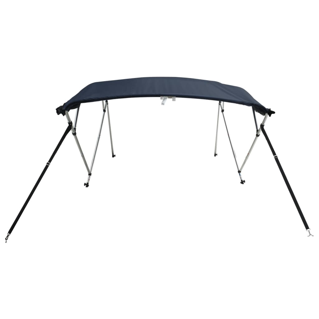 4-Bow Bimini-Top Mit Mesh-Seitenteilen Blau