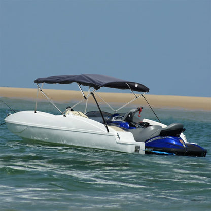 4-Bow Bimini-Top Mit Mesh-Seitenteilen Blau