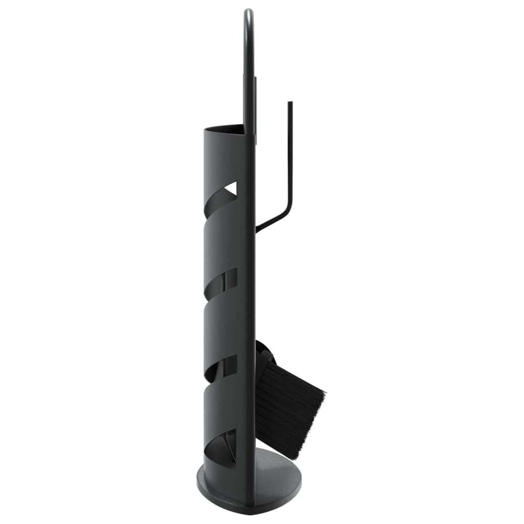 5-Tlg. Kaminwerkzeug-Set 23X15X66 Cm Stahl