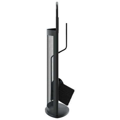 5-Teiliges Kaminbesteck-Set 23 X 15 X 66 Cm Stahl