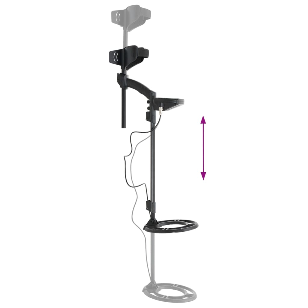 Metalldetektor 18 Cm Suchtiefe Pinpoint Und Auto-Tune-Funktion