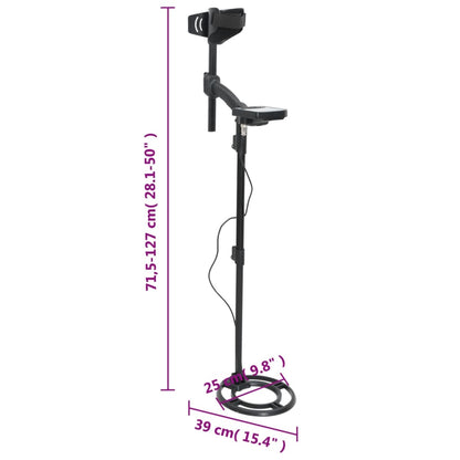 Metalldetektor 18 Cm Suchtiefe Pinpoint Und Auto-Tune-Funktion