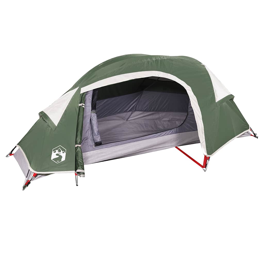 Kuppel-Campingzelt 1 Person Wasserdicht Grün