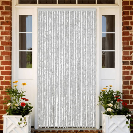 Fliegenvorhang Chenille Grau