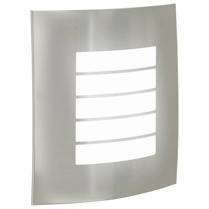 Außenwandleuchte Silber 23,5 X 9 X 26 Cm Und Plastik