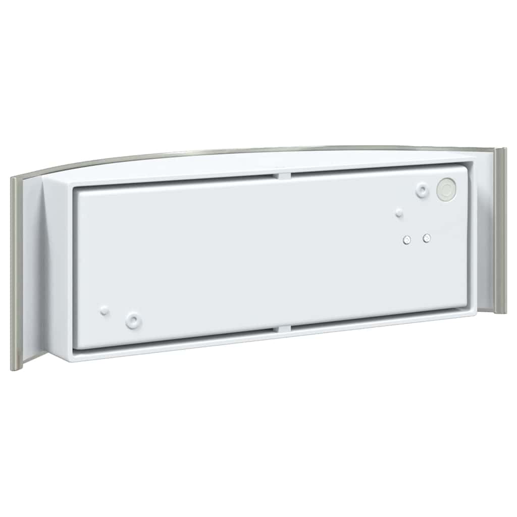 Außenwandleuchte Silber 32 X 10 X 10 Cm Und Plastik
