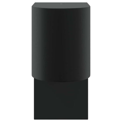 Außenwandleuchte Schwarz 12 X 7 X 15 Cm Edelstahl