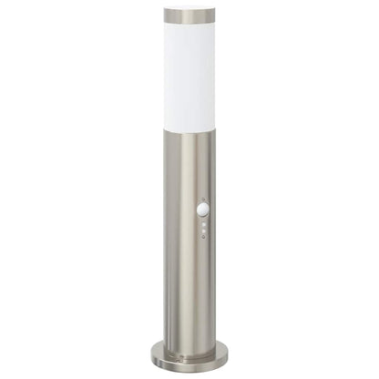 Pollerleuchte Mit Sensor 50 Cm Edelstahl Ip44