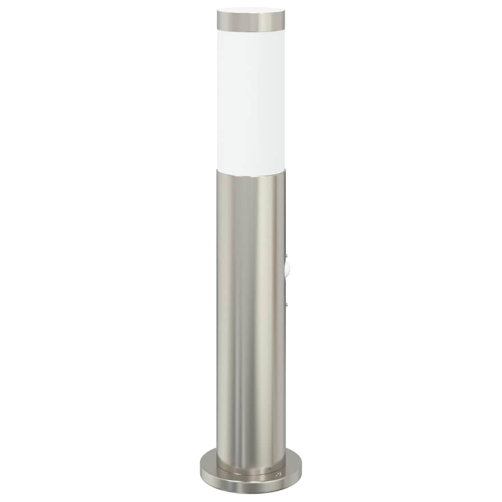 Pollerleuchte Mit Sensor 50 Cm Edelstahl Ip44