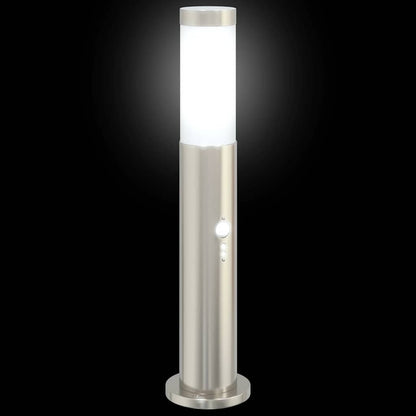 Pollerleuchte Mit Sensor 50 Cm Edelstahl Ip44