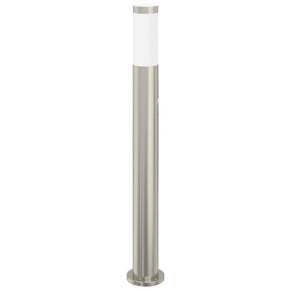 Pollerleuchte Mit Sensor 80 Cm Edelstahl Ip44