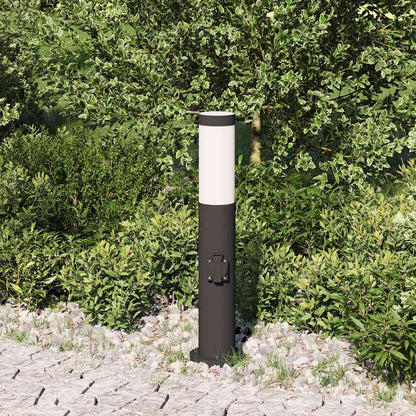Pollerleuchte Mit Auslass 50 Cm Edelstahl Ip44