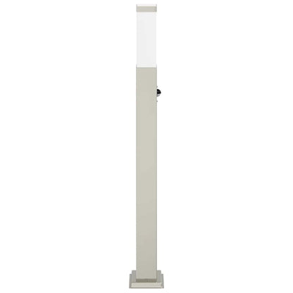 Pollerleuchte Mit Sensor 80 Cm Edelstahl Ip44