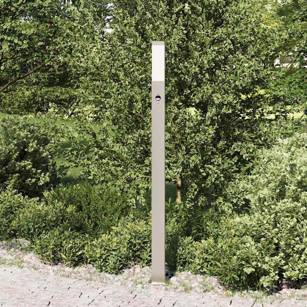 Pollerleuchte Mit Sensor 110 Cm Edelstahl Ip44