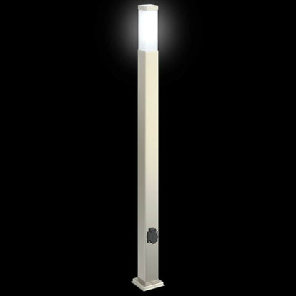 Pollerleuchten Mit Auslass 3 Stk. 110 Cm Edelstahl Ip44
